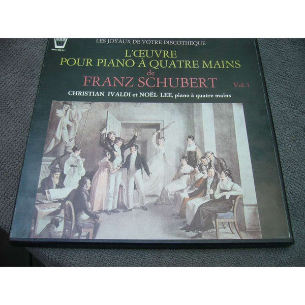 Franz Schubert, Christian Ivaldi, Noël Lee : L'Œuvre Pour Piano À Quatre Mains Vol.1 (3xLP, Album + Box)