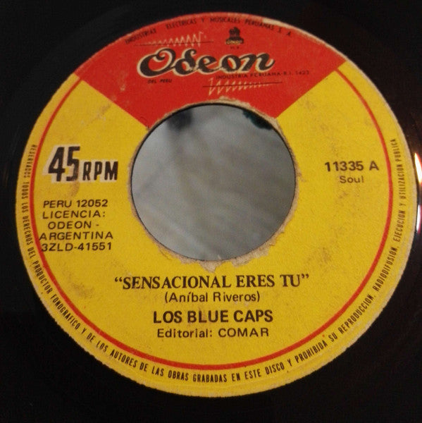 Los Blue Caps : Sensacional Eres Tu / Mañana Pensaras (7", Single)
