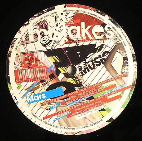 Sébastien Léger : Mercury / Mars (12")