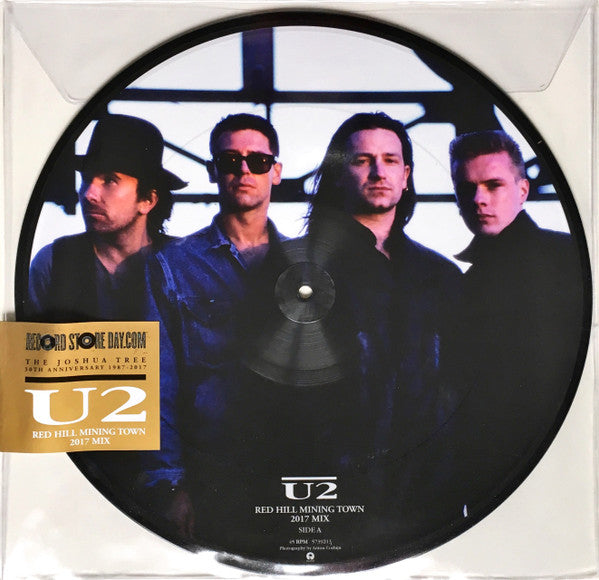 U2 : Red Hill Mining Town (2017 Mix) (12", RSD, Single, Ltd, Pic)