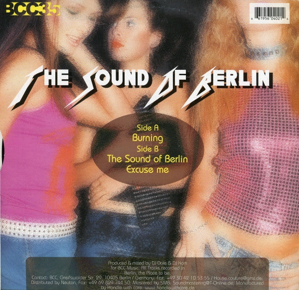 Dole & Kom : The Sound Of Berlin (12")