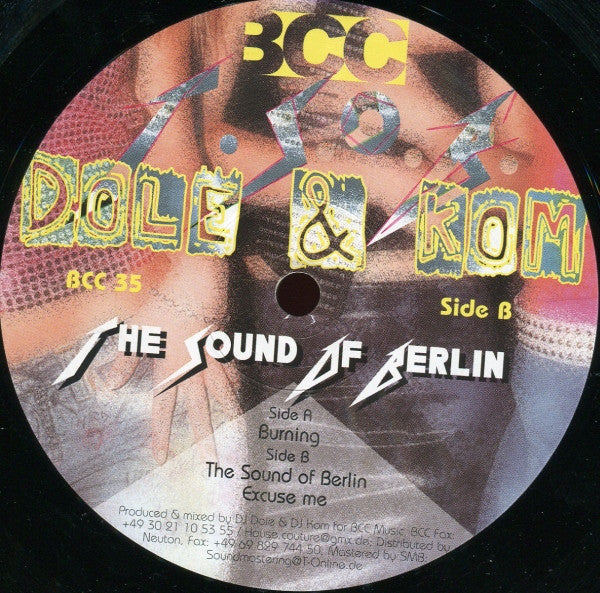 Dole & Kom : The Sound Of Berlin (12")