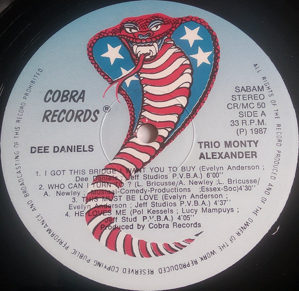 Dee Daniels : The Music Made Me Sing It (LP)