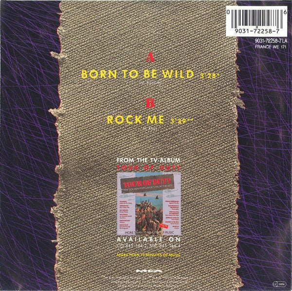 Steppenwolf : Born To Be Wild (7", Single, RE)
