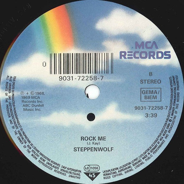 Steppenwolf : Born To Be Wild (7", Single, RE)