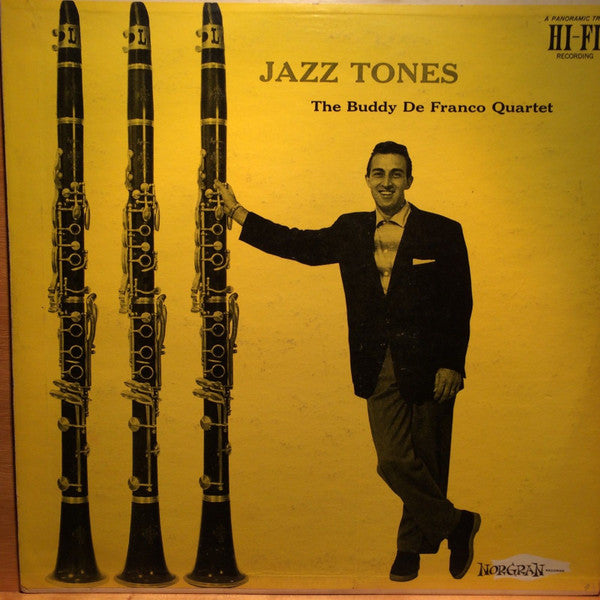 Buddy DeFranco Quartet : Jazz Tones (LP, Album, Mono, RE)