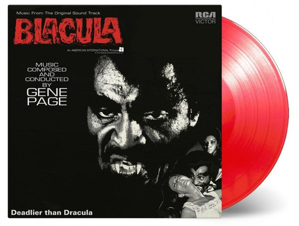 Gene Page : Blacula (Music From The Original Soundtrack) (LP, Album, RSD, Ltd, Num, RE, Blo)