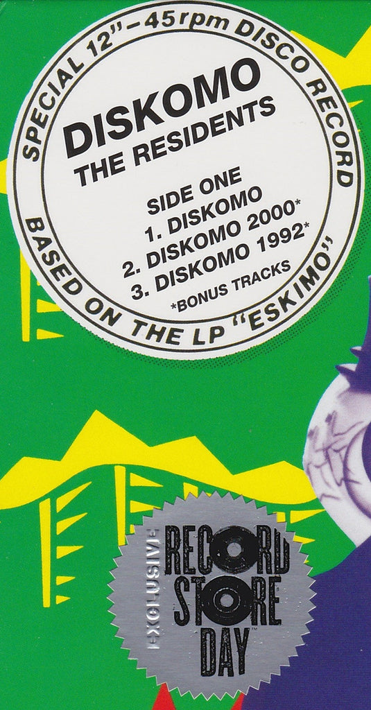 The Residents : Diskomo / Goosebump (12", EP, RSD, Ltd, Num, RE, Red)