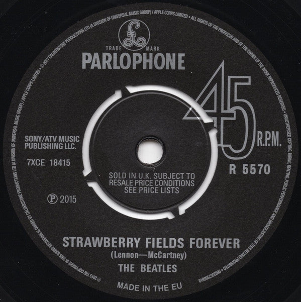 The Beatles : Strawberry Fields Forever / Penny Lane (7", RSD, Single, Ltd, RE)