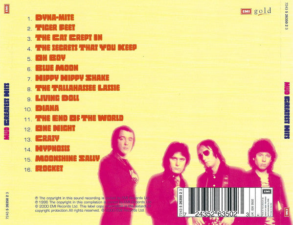 Mud : Greatest Hits (CD, Comp, RP)
