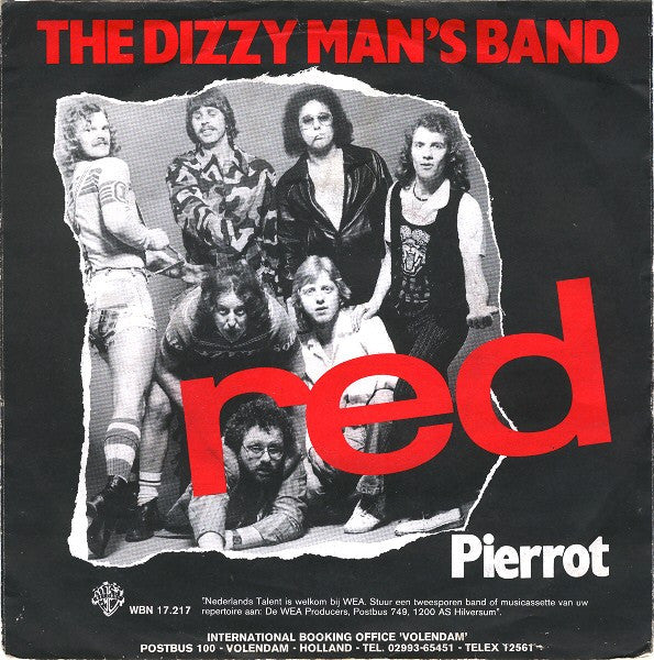 The Dizzy Man's Band* : Red (7", Single, Red)