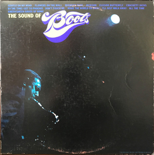 Boots Randolph : The Sound Of Boots (LP, Album)