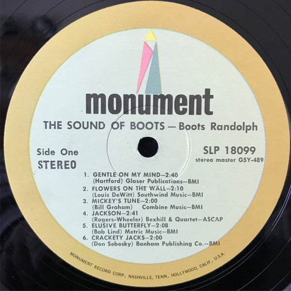 Boots Randolph : The Sound Of Boots (LP, Album)