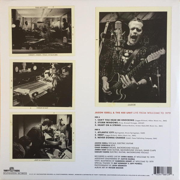 Jason Isbell And The 400 Unit : Live From Welcome To 1979 (12", Album, RSD, Ltd, 140)