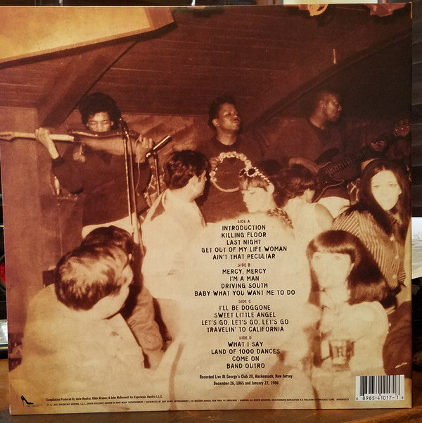 Curtis Knight Featuring Jimi Hendrix : Live At George's Club 20 (2xLP, RSD, Comp)