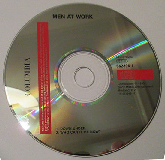 Men At Work : Down Under (CD, Single, Promo)