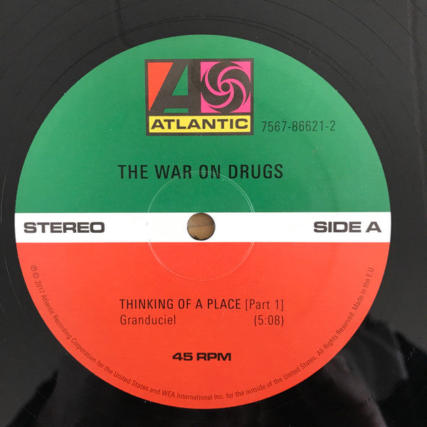The War On Drugs : Thinking Of A Place (12", RSD, Single)