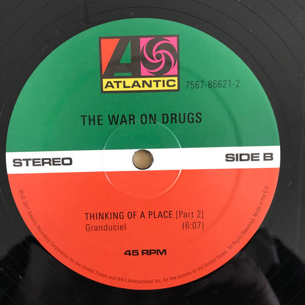The War On Drugs : Thinking Of A Place (12", RSD, Single)