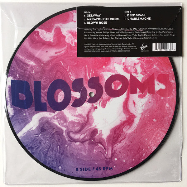 Blossoms With Joe Duddell And The No. 6 Ensemble : Live From Portmeirion Town Hall, Festival No. 6 (10", RSD, Ltd, Pic)