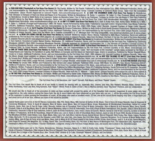 The Fort Knox Five : Reminted (CD, Comp, Mixed, Dig)