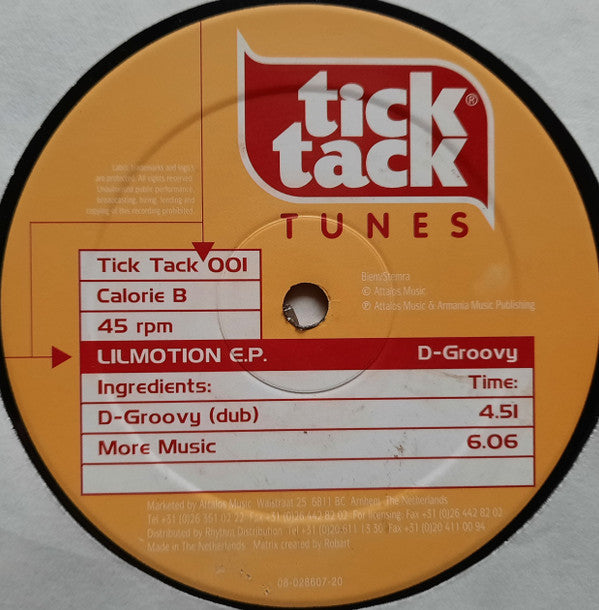 Lilmotion : Lilmotion E.P. (12", EP)