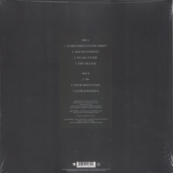 Peter Hook And The Light : Power, Corruption & Lies Tour 2013 Live In Dublin The Academy 22/11/13 Volume One (LP, Album, RSD, Ltd, Whi)