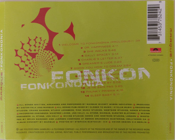 Marque : Fonkononia (CD, Album)
