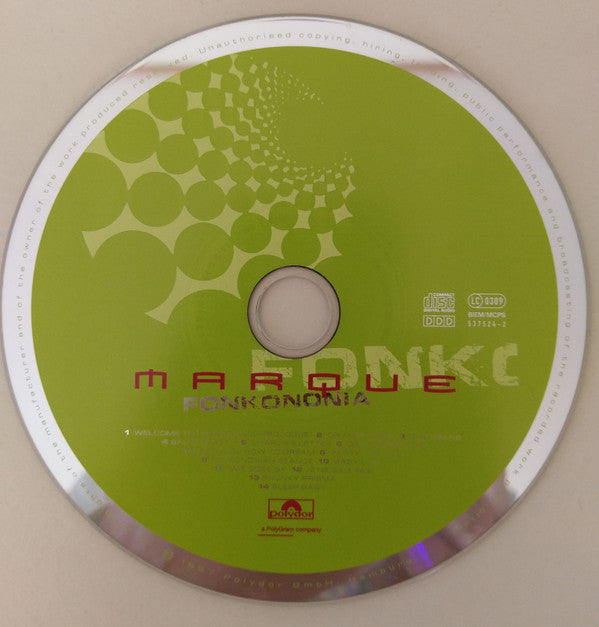 Marque : Fonkononia (CD, Album)