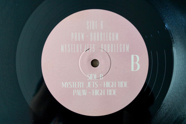 Pauw / Mystery Jets : Bubblegum / High Tide (12", EP, Ltd)