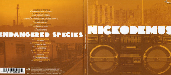 Nickodemus : Endangered Species (CD, Album, RE)