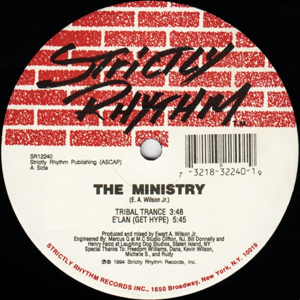 The Ministry : Tribal Trance (12")