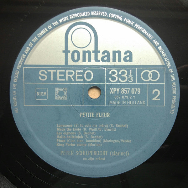 Peter Schilperoort And His Orchestra : Petite Fleur (LP, Album)