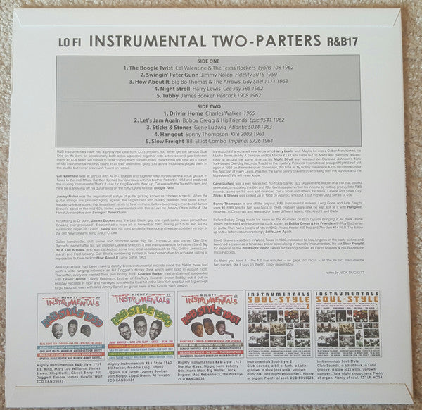 Various : Mighty Instrumentals R&B Style Two-Parters (LP, Comp, Ltd)