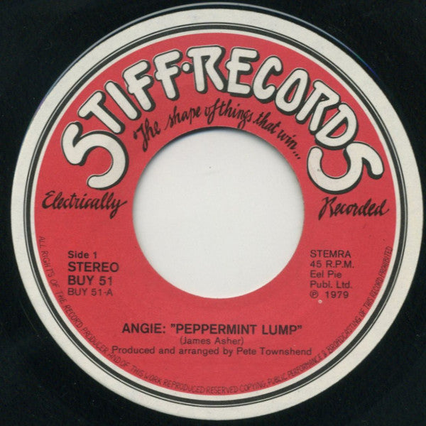 Angie (15) : Peppermint Lump (7", Single)
