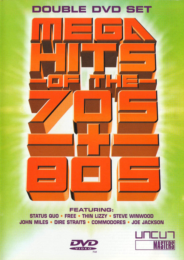 Various : Mega Hits Of The 70s+80s (2xDVD-V, PAL)