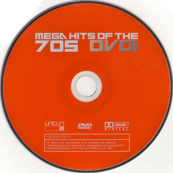 Various : Mega Hits Of The 70s+80s (2xDVD-V, PAL)
