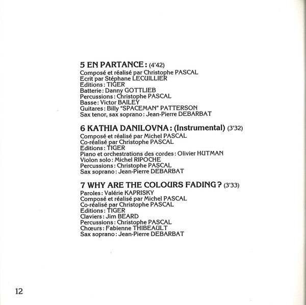 Fabienne Thibeault, Jean-Pierre Debarbat : Sur Ma Voie (CD, Album)