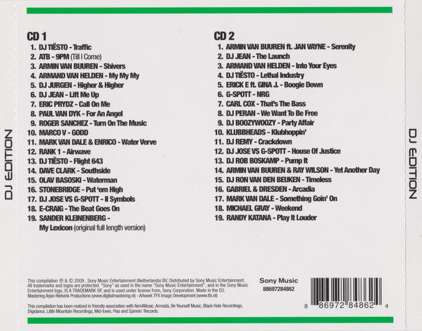 Various : History Of Dance - 2 - The DJ Edition (2xCD, Comp)