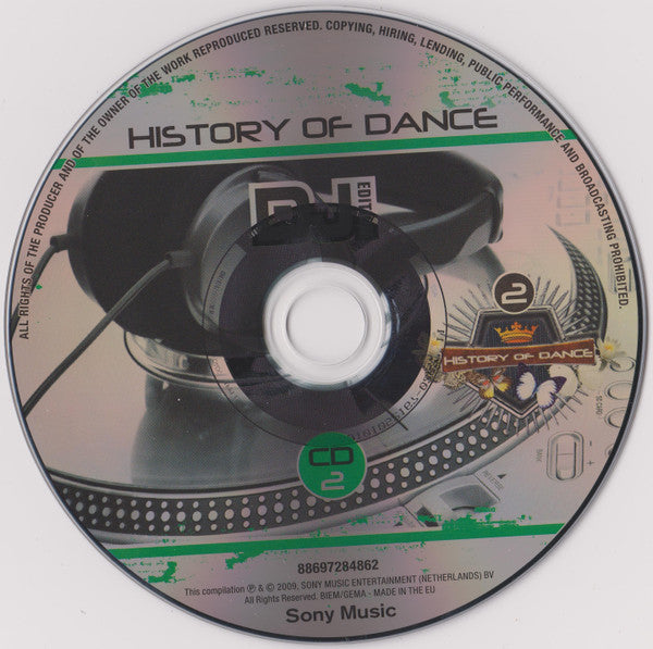Various : History Of Dance - 2 - The DJ Edition (2xCD, Comp)
