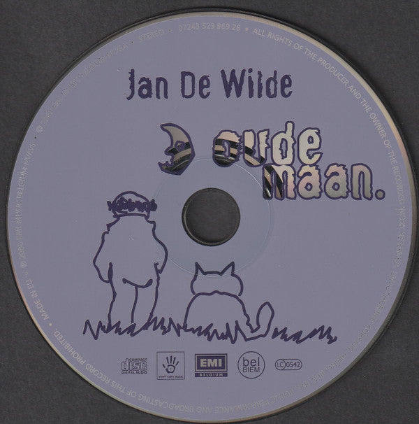 Jan De Wilde : Oude Maan (CD, Album)