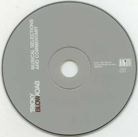 Tricky : Blowback - Musical Selections And Commentary (CD, Promo, Smplr, Car)