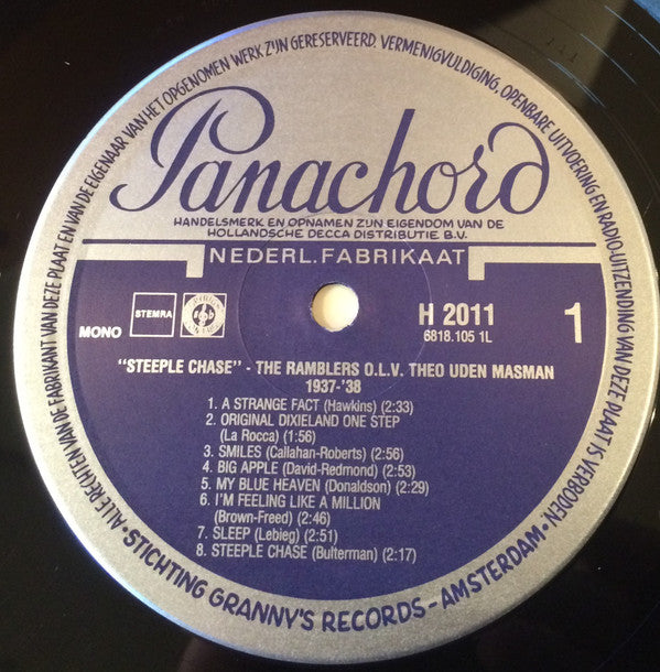The Ramblers O.L.V. Theo Uden Masman : Steeple Chase (LP, Comp)