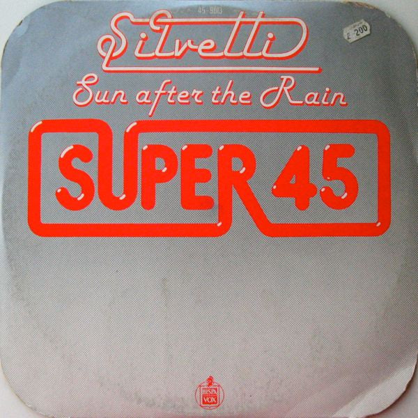 Bebu Silvetti : Sun After The Rain (12")