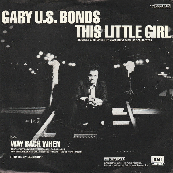 Gary U.S. Bonds : This Little Girl (7", Single)