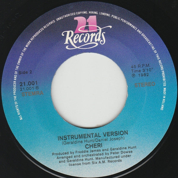 Cheri : Murphy's Law (7", Single)