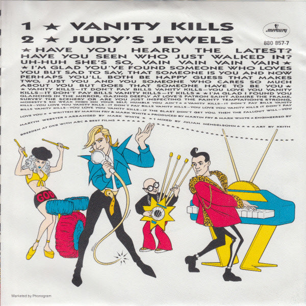 ABC : Vanity Kills (7", Single)