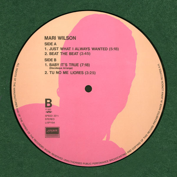 Mari Wilson : Mari Wilson (12", EP, Comp)