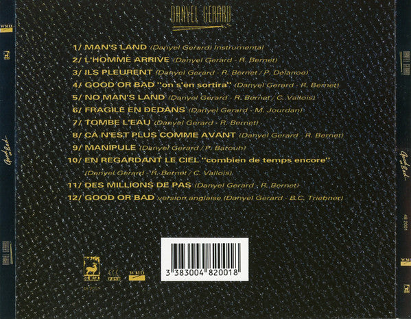 Danyel Gérard : Good Or Bad (CD, Album)
