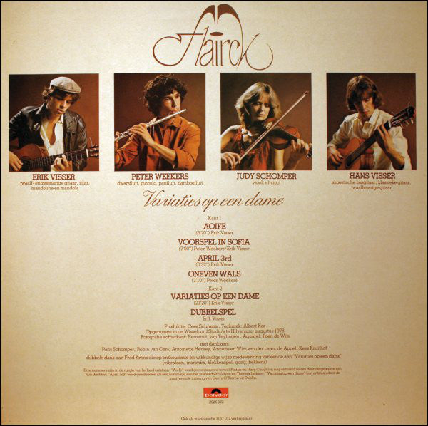 Flairck : Variaties Op Een Dame (LP, Album, Tit)