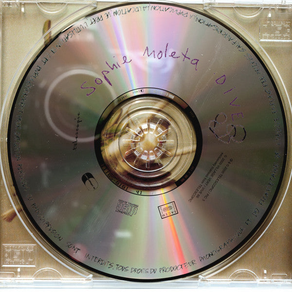 Sophie Moleta : Dive (CD, Album)
